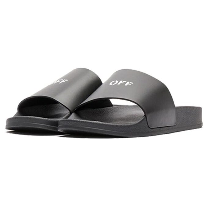 Off Stamp Sliders “Siyah”