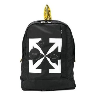 Off-White Erkek Naylon Siyah Sırt Çantası