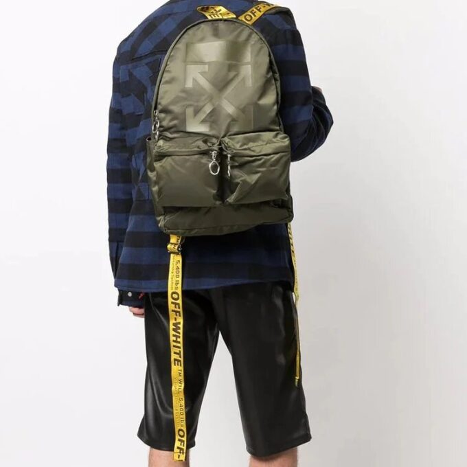 Off-White Erkek Yeşil Sırt Çantası
